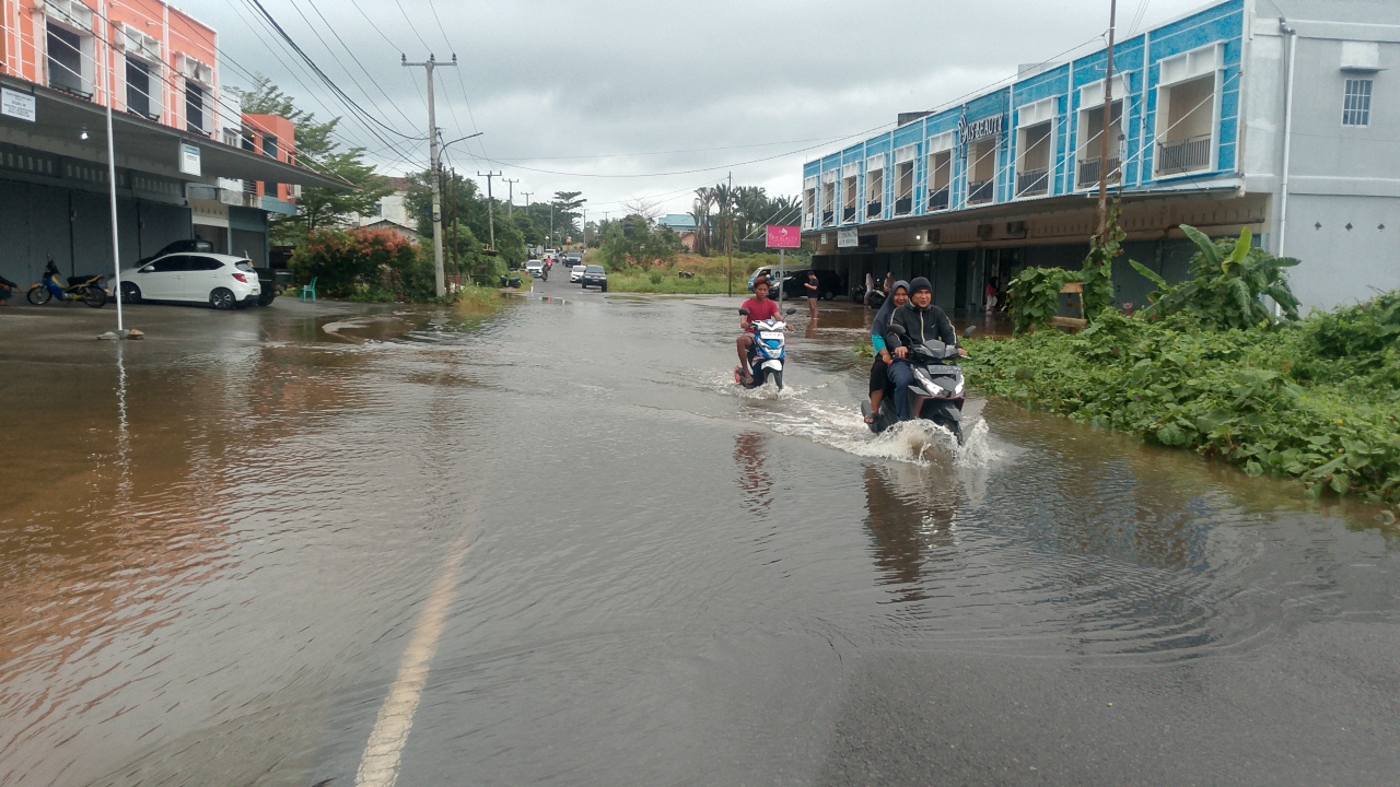 Penyaluran Bansos Akibat Banjir